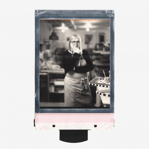 8x10 Polaroid Portrait of Painter