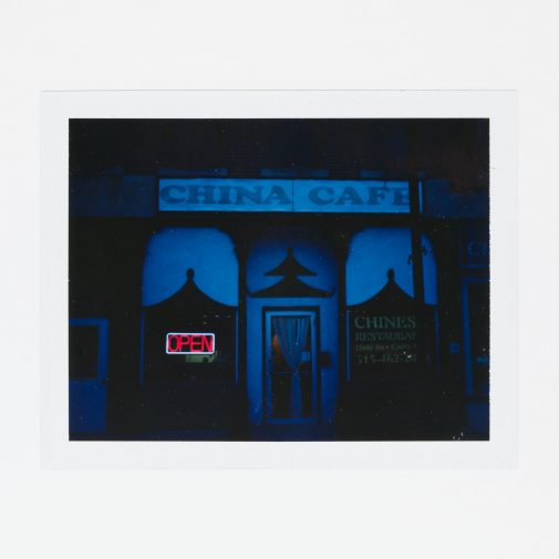 China Cafe in Winterset, Iowa. Shot on Fuji FP-100C with Polaroid Land Camera.
