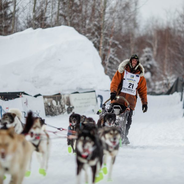 Brent Sass places 3rd in Iditarod 49
